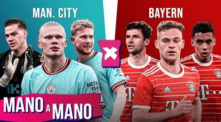 MANCHESTER CITY X BAYERN: QUEM É MELHOR? - MANO A MANO DA CHAMPIONS LEAGUE