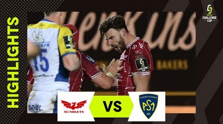 Highlights - Scarlets v ASM Clermont Auvergne Quarter-final | EPCR Challenge Cup 2022/23