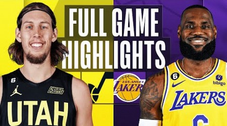 JAZZ at LAKERS | FULL GAME HIGHLIGHTS | April 9, 2023