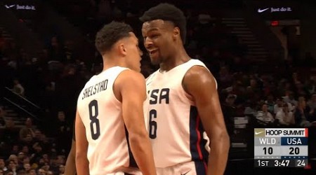 TEAM WORLD vs TEAM USA | 2023 Nike Hoop Summit | Full Game Highlights | April 8, 2023