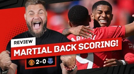 Rashford Injury Update! Martial Back Scoring! Man United 2-0 Everton Review