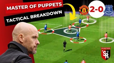 Ten Hag IMPOSES HIS WILL on the opposition| Manchester United VS Everton Tactical Analysis Breakdown