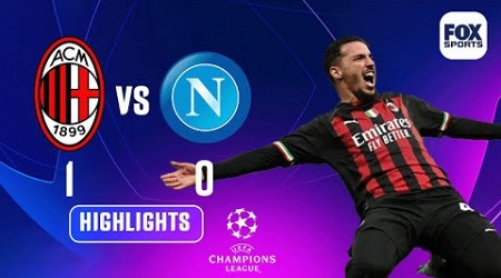 MILAN 1- NAPOLI 0 | RESUMEN