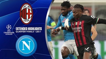 AC Milan vs. Napoli: Extended Highlights | UCL Quarter-Finals - Leg 1 | CBS Sports Golazo