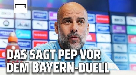 &quot;Als ich bei Bayern war ...&quot; Guardiola über das Spiel gegen den Ex-Klub | Champions League