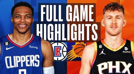 CLIPPERS at SUNS | FULL GAME HIGHLIGHTS | April 9, 2023