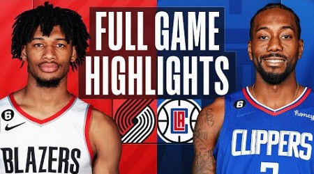 TRAIL BLAZERS at CLIPPERS | FULL GAME HIGHLIGHTS | April 8, 2023