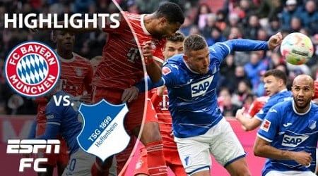 Bayern Munich vs. TSG Hoffenheim | Bundesliga Highlights | ESPN FC