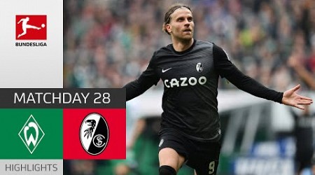 Freiburg Fights For Europe! | SV Werder Bremen - SC Freiburg 1-2 | Highlights | Bundesliga 2022/23