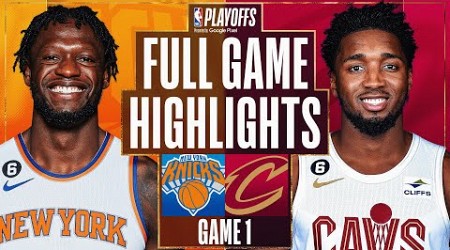 #5 KNICKS at #4 CAVALIERS | FULL GAME 1 HIGHLIGHTS | April 15, 2023