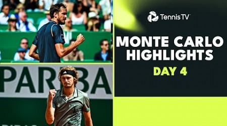 Medvedev, Zverev, Ruud, Thiem &amp; More All In Action | Monte Carlo 2023 Highlights Day 4