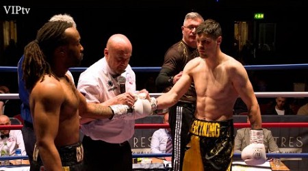 Evaldas Korsakas v Jordan Grannum on VIP&#39;s show at Hull City Hall on 15.10.2023