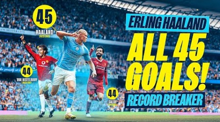 ERLING HAALAND RECORD BREAKER | Every goal of his Man City career so far!