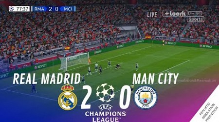 Real Madrid vs. Manchester City [2-0] • MATCH HIGHLIGHTS | VideoGame Simulation &amp; Recreation