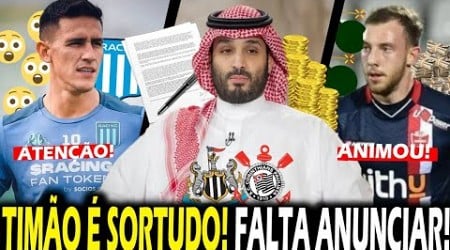 SHEIK CONFIRMOU! NEWCASTLE QUER FECHAR com JOIA CORINTHIANA!; $27 MILHÕES POR &quot;CRAQUE&quot;! LÁZARO FORA