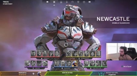 20 KILLS! Genburten INSANE Newcastle Apex Legends Season 16 Gameplay [Full Match VOD]