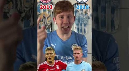 Bayern Munich 2013 vs Man City 2018 Combined XI 