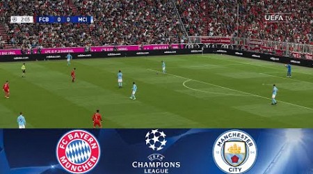 Bayern Munich vs Manchester City 1-1 Champions League 2023 - Full Match | Leg 2 Gameplay