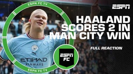 Man City vs. Leicester City Reaction: Haaland is putting up legendary numbers – Zabaleta | ESPN FC