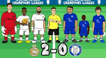 REAL MADRID vs CHELSEA 2-0 (Champions League Highlights Goals Benzema Asensio 2023)