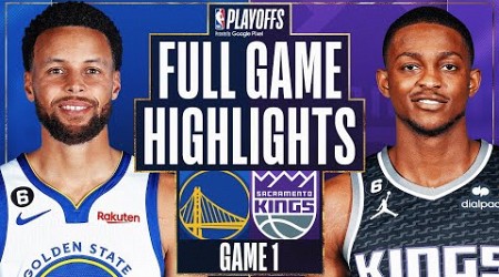 #6 WARRIORS at #3 KINGS | FULL GAME 1 HIGHLIGHTS | April 15, 2023