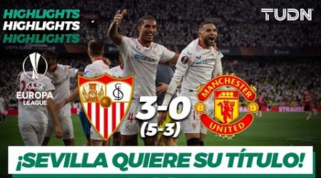 Highlights | Sevilla 3(5)-(2)0 Man United | UEFA Europa League 22/23 4tos | TUDN