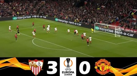 Sevilla vs Manchester United 3-0 | 2023 Europa League | Match Highlights