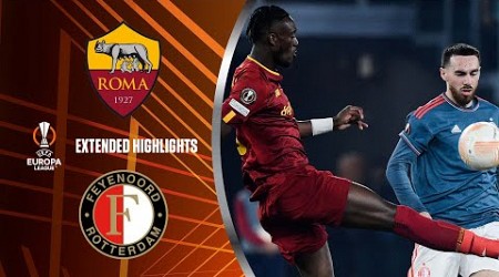 Roma vs. Feyenoord: Extended Highlights | UEL Quarter-Finals - Leg 2 | CBS Sports Golazo - Europe