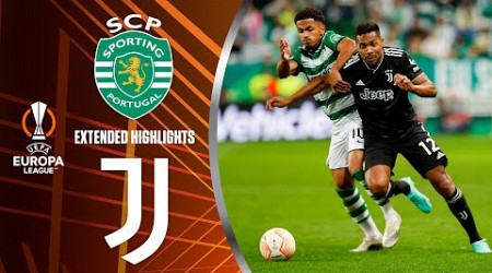 Sporting CP vs. Juventus: Extended Highlights | UEL Quarter-Finals - Leg 2 | CBS Sports Golazo