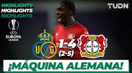 Highlights | Union Saint Gilloise 1(2) - (5)4 Leverkusen | UEFA Europa League 22/23 4tos | TUDN