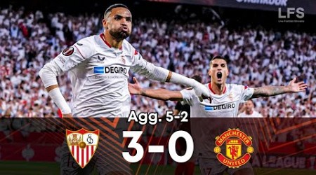 SEVILLA 3-0 MAN UNITED | Europa League Live