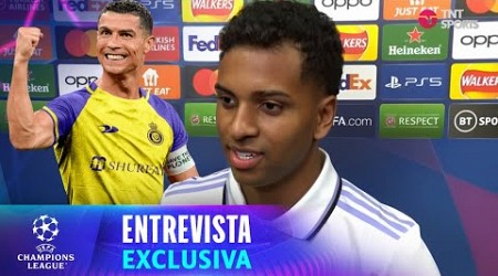 RODRYGO COMENTA COMEMORAÇÃO IGUAL A DE CR7 E DIZ QUE O CHELSEA TERÁ PESADELOS COM ELE! | ENTREVISTA