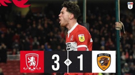 Middlesbrough vs Hull City 3-1 Highlights | Sky Bet Championship - 2022/2023