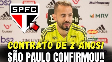 BOMBA! CONTRATAÇÃO EXPLODE! EVERTON RIBEIRO CONFIRMADO NO SÃO PAULO! NOTICIAS DO SÃO PAULO HOJE!