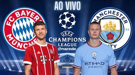 BAYERN DE MUNIQUE X MANCHESTER CITY AO VIVO - CHAMPIONS LEAGUE 2023 AO VIVO