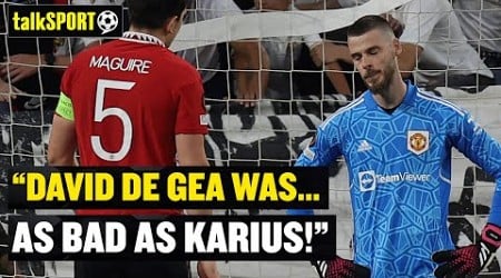 David De Gea receives SCATHING criticisms following his Sevilla HOWLER!