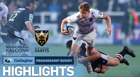 Newcastle v Northampton - HIGHLIGHTS | Exciting 11 Try Match! | Gallagher Premiership 2022/23