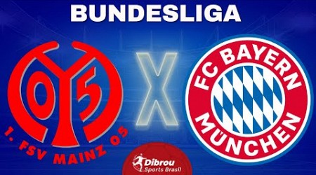 MAINZ X BAYERN DE MUNIQUE AO VIVO | BUNDESLIGA - RODADA 29 | NARRAÇÃO