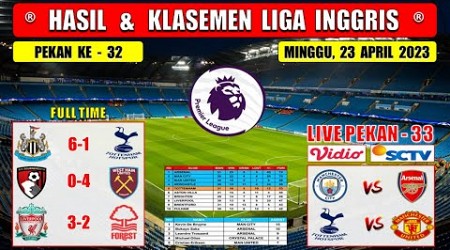 Hasil Liga Inggris Tadi Malam ~ NEWCASTLE vs TOTTENHAM ~ EPL 2023 Pekan Ke 32