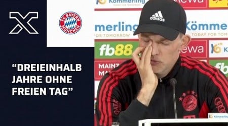 Ausgelaugt nach drei Jahren? Tuchel lacht über eigenen Versprecher | Mainz 05 - FC Bayern