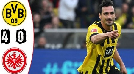 Borussia Dortmund - Eintracht Frankfurt 4-0 Highlights | Bundesliga - 2022/2023