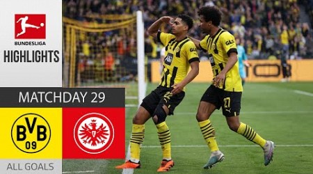 Highlights | Borussia Dortmund - Eintracht Frankfurt | Vòng 29 Bundesliga 2022/23