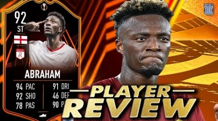 92 UEL RTTF ABRAHAM SBC PLAYER REVIEW! EUROPA LEAGUE ROAD TO THE FINAL - FIFA 23 ULTIMATE TEAM