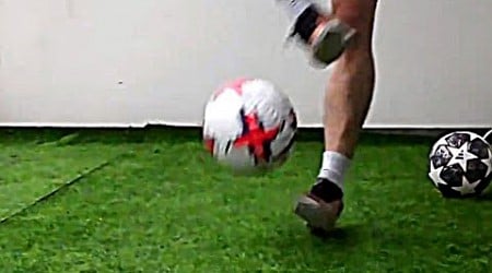 LEARNING RONALDINHO FLICK-UP SKILLS WITH NEW ADIDAS &amp; NIKE BALLS