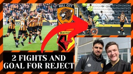 2 FIGHTS And Goal For REJECT! Hull City VS Watford Vlog