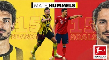 Mats Hummels - 15 Seasons, 15 Goals