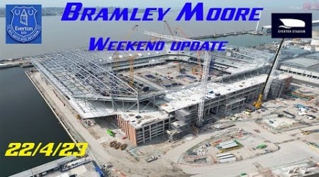 New Everton stadium, Bramley Moore. 22nd April 2023