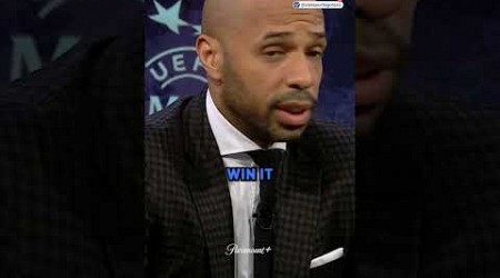 Thierry Henry has a surprise prediction for the UCL winner