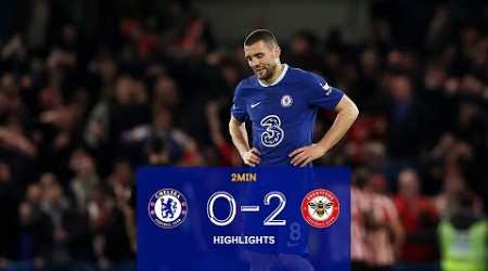 Chelsea 0-2 Brentford | Highlights | Premier League