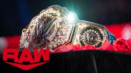 Triple H reveals the World Heavyweight Championship: Raw highlights, April 24, 2023